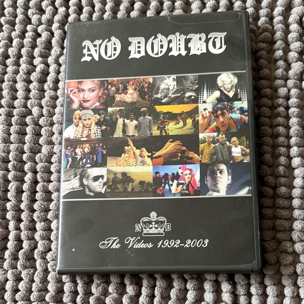 adidas Black DVD Case with Colorful Photo Collage